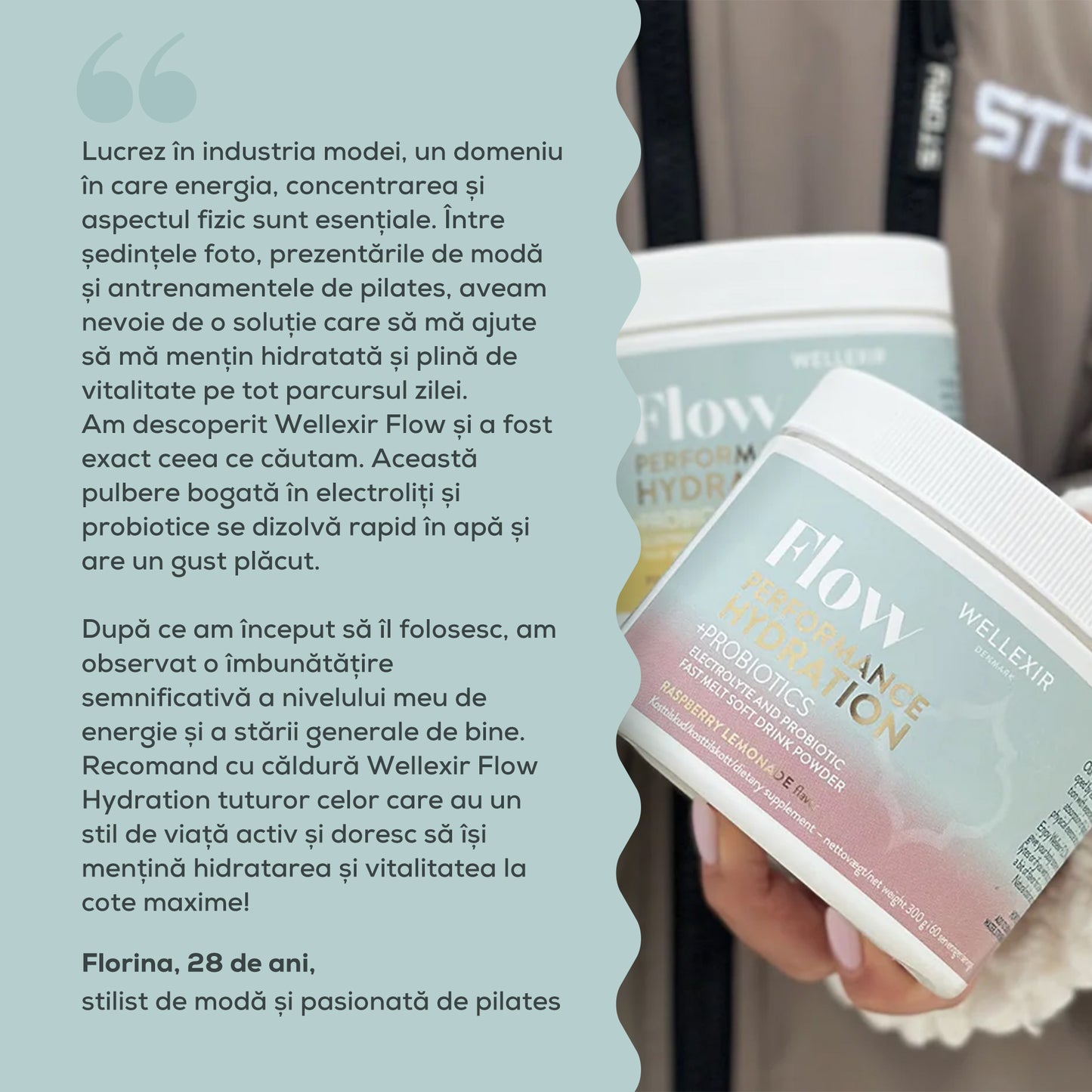 Săruri de rehidratare cu electroliți, vitamine si probiotice - limonadă de zmeură - 300g, 60 porții