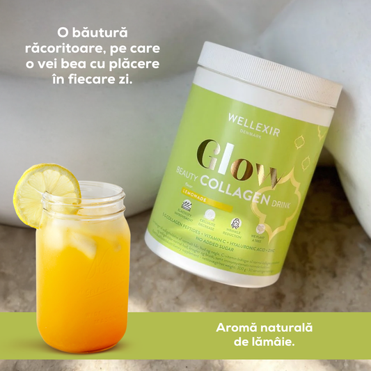 Colagen Hidrolizat cu vitamine esențiale și acid hialuronic - Lemonade - 360g, 60 porții