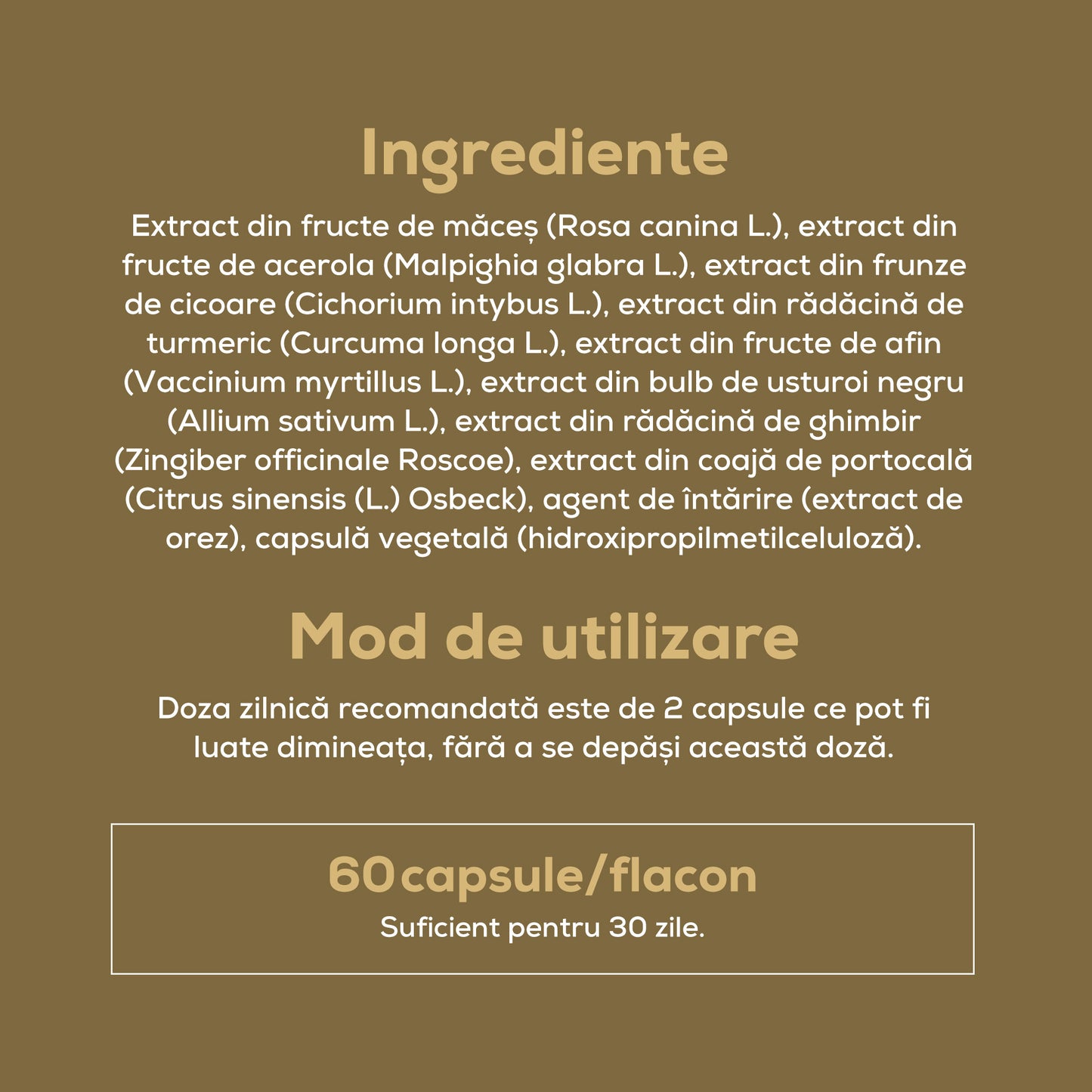 Prebiotice IMMUN – Supliment alimentar pentru întărirea sistemului imunitar