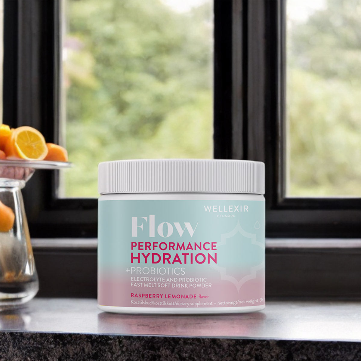 Rehydration salts with electrolytes, vitamins and probiotics - raspberry lemonade - 300g, 60 servings