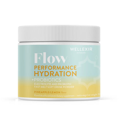 Rehydration salts with electrolytes, vitamins and probiotics - pineapple and lemon - 300g, 60 servings