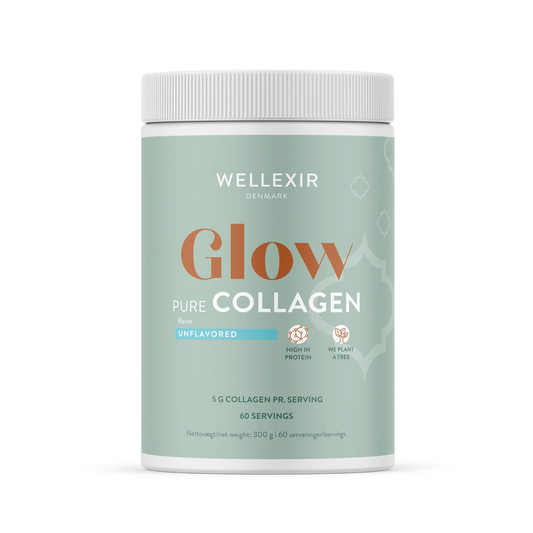 Colagen Hidrolizat - Glow Pure Collagen – fără arome adăugate - 300g, 60 porții