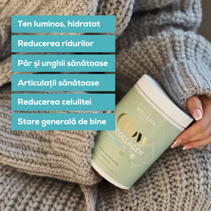 Hydrolyzed Collagen - Glow Pure Collagen - no added flavors - 300g, 60 servings