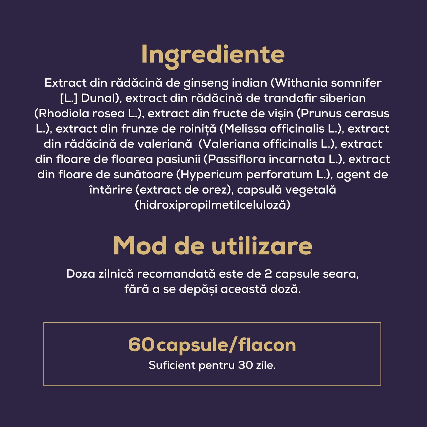 Prebiotice DRØM – Supliment alimentar pentru somn și relaxare