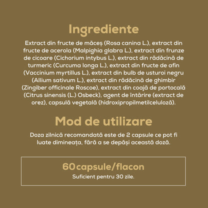 Prebiotice IMMUN – Supliment alimentar pentru întărirea sistemului imunitar