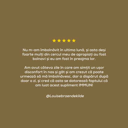 Prebiotice IMMUN – Supliment alimentar pentru întărirea sistemului imunitar