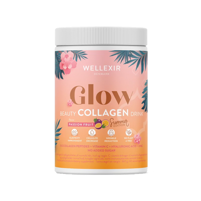 Hydrolyzed Collagen with essential vitamins and hyaluronic acid - Passion Fruit - 360g, 60 servings