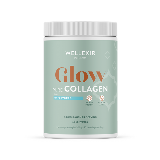 Colagen Hidrolizat - Glow Pure Collagen – fără arome adăugate - 300g, 60 porții